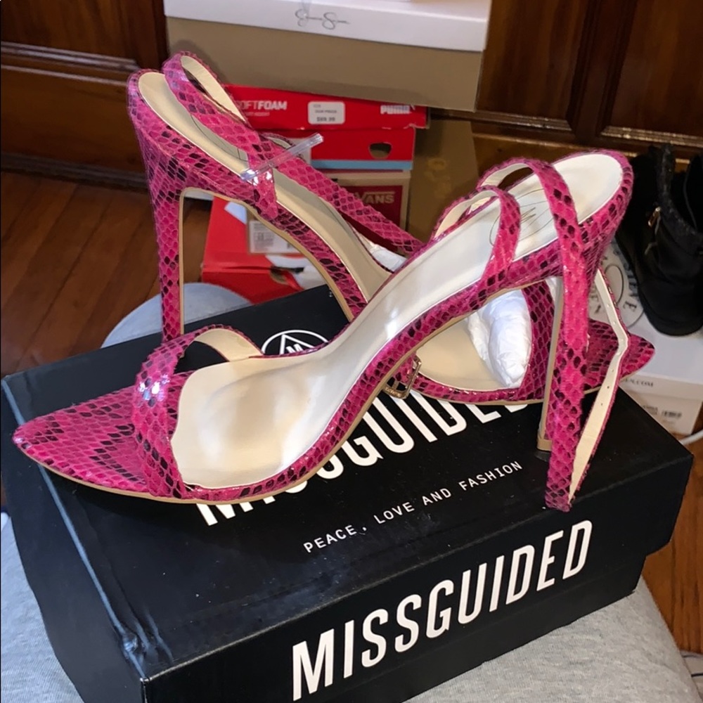Lace up heels